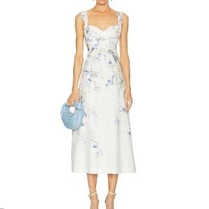 ZIMMERMANN Natura Midi Dress